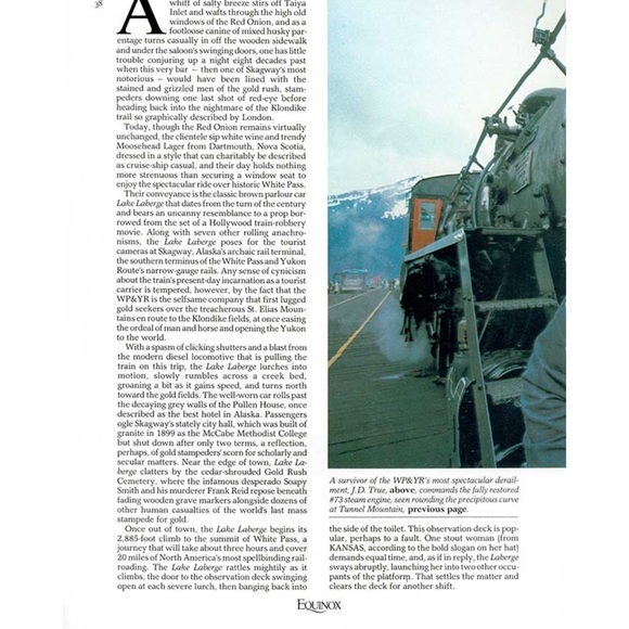 Equinox - The Magazine of Canadian Discovery:
September /October 1982 - Picture 3 of 5